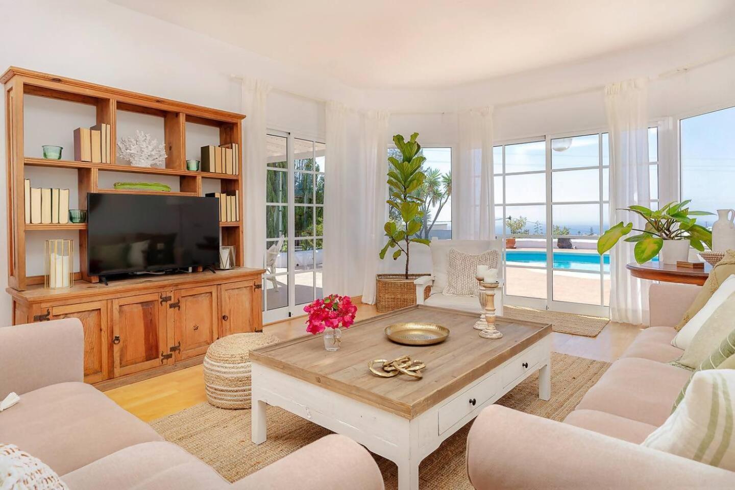 Amazing 3 Bedroom Ocean View With Pool Тиас Экстерьер фото