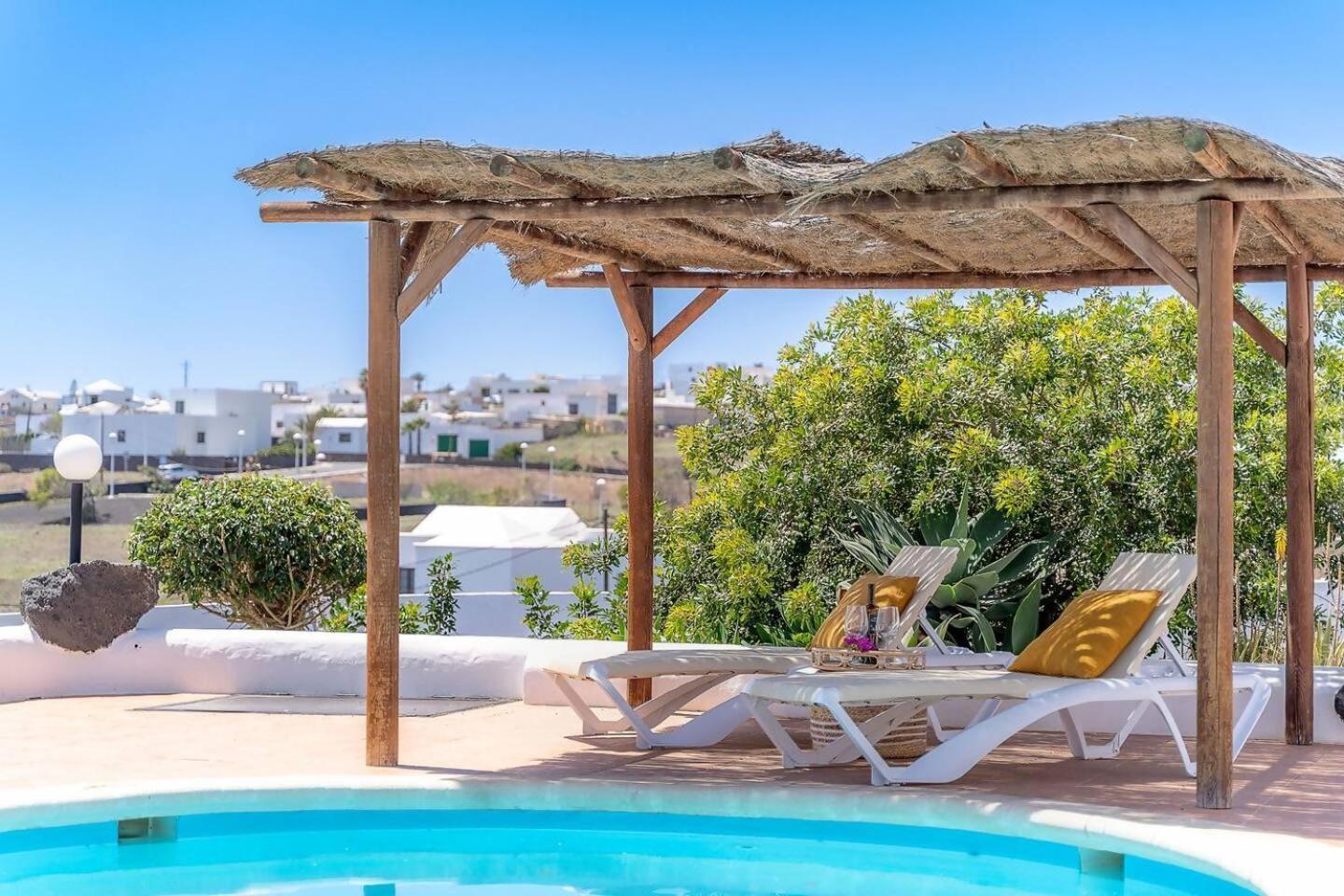 Amazing 3 Bedroom Ocean View With Pool Тиас Экстерьер фото